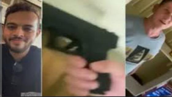 تهديد بالسلاح لأحد الطلاب السعوديين عن طريق غرفة تم إستأجرها في أمريكا