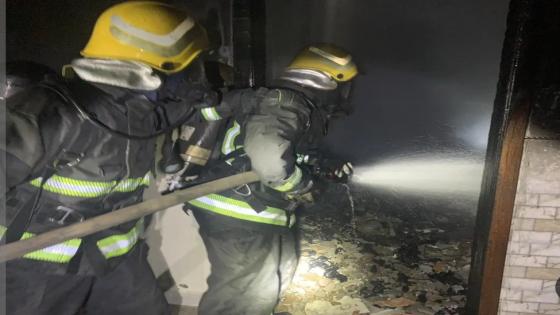 وفاة سبعة افراد من اسرة واحدة اثر حريق منزل داخل القرايات